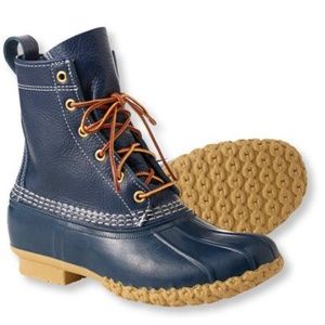 Women's Navy L.L. Bean Boots
